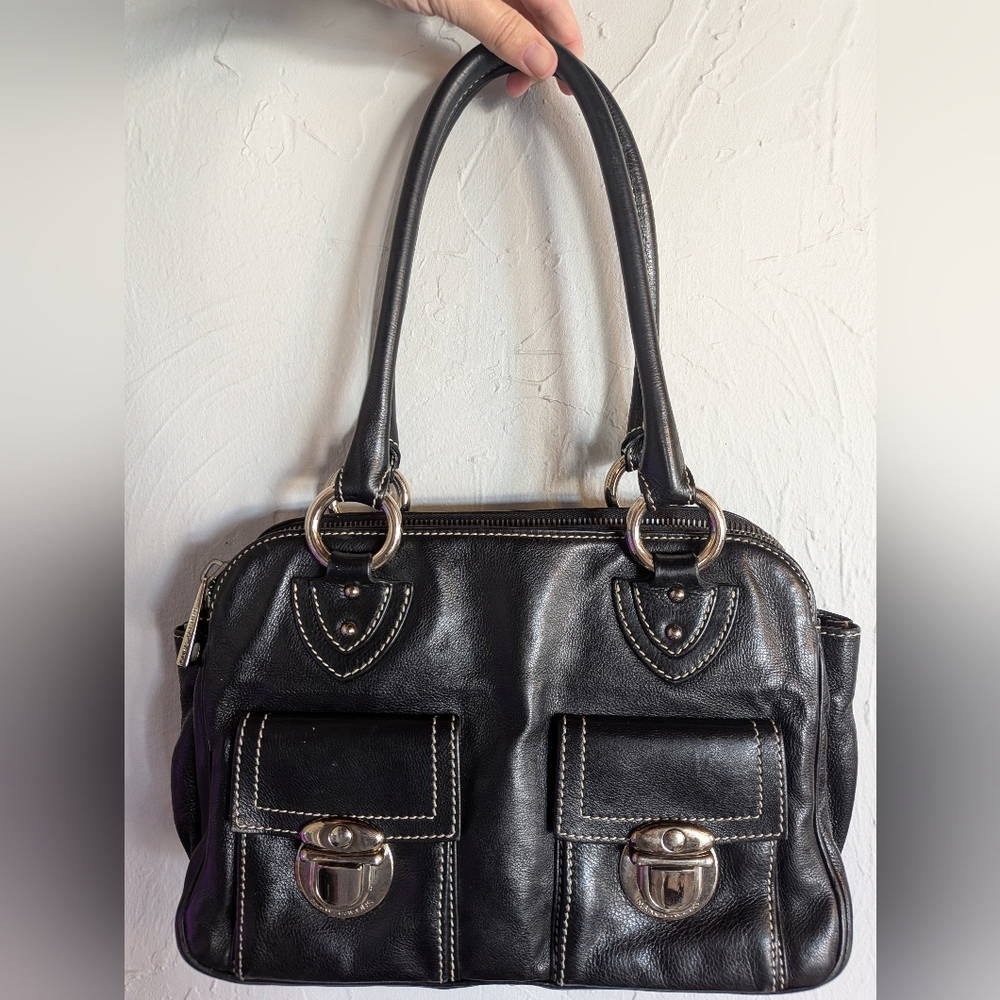 Marc Jacobs Black Leather Vintage Handbag